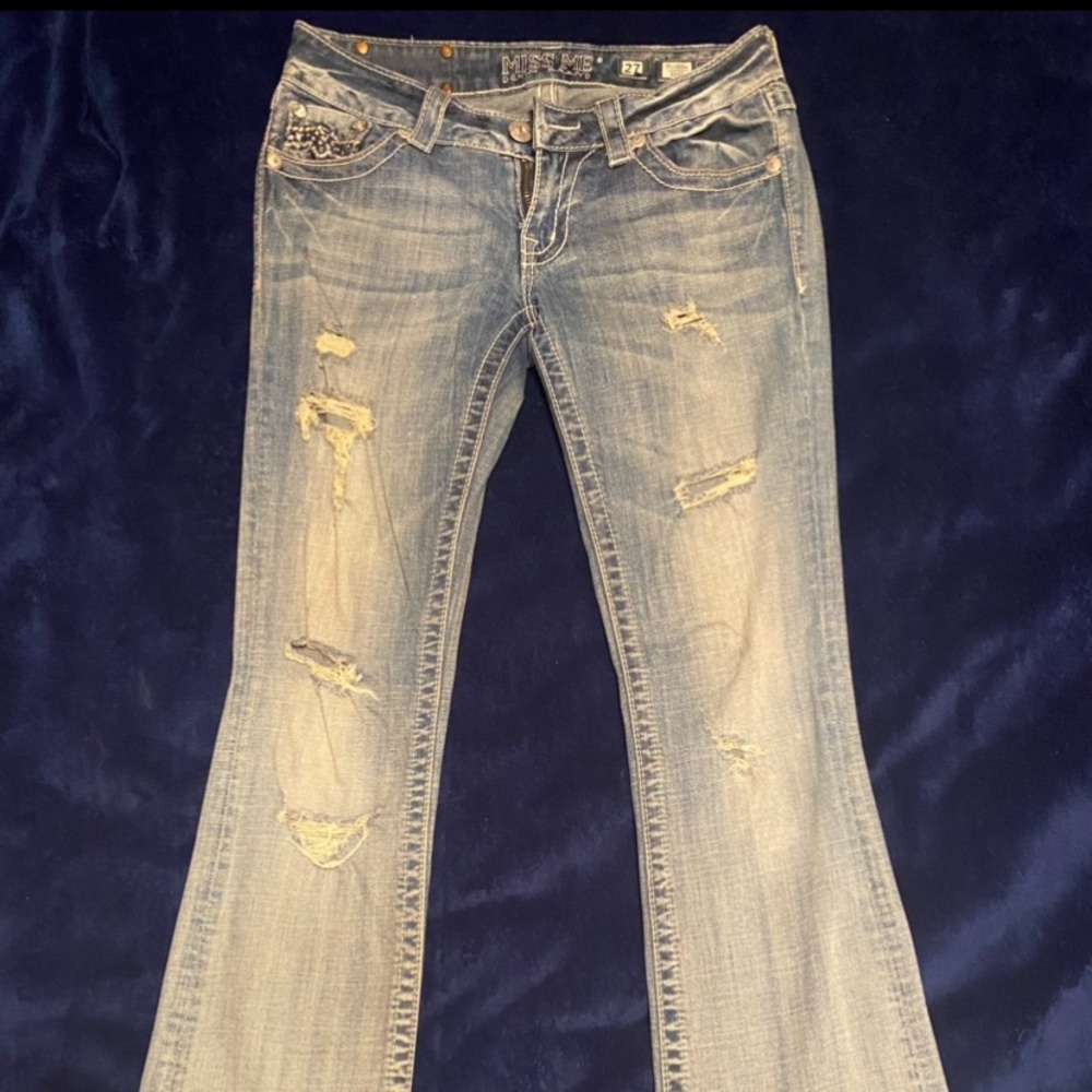 Distressed Miss Me Jeans